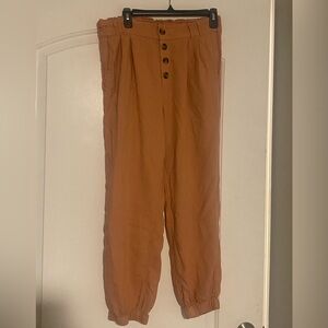 American Eagle linen joggers - XL